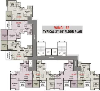 Project Image of 296.0 - 581.0 Sq.ft 1 BHK Apartment for buy in Shree Lake Life Phase 1