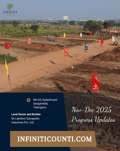 Project Image of 1539.0 - 2700.0 Sq.ft Residential Plot Plot for buy in Alekhya Infiniti Counti