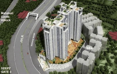 Project Image of 857.88 - 1184.78 Sq.ft 2 BHK Apartment for buy in Hubtown Hillcrest C Wing