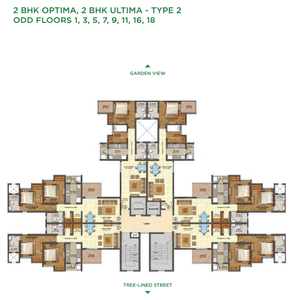 Project Image of 780 Sq.ft 2 BHK Apartment / Flat for sale in Palava Phase 2 for Rs. 4900000