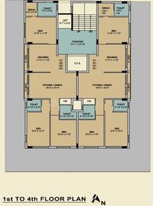 Project Image of 990.71 - 1025.26 Sq.ft 3 BHK Apartment for buy in D Cube Ira