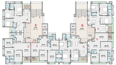 Project Image of 1798 Sq.ft 3 BHK Apartment / Flat for sale in Shilaj for Rs. 8270800