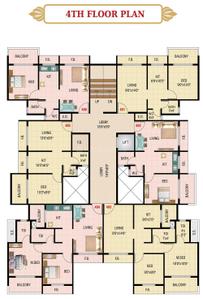 Project Image of 1040 Sq.ft 2 BHK Apartment / Flat for sale in Sanpada for Rs. 21500000