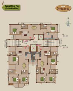 Project Image of 918.0 - 1683.0 Sq.ft 2 BHK Apartment for buy in Lotus Sivaganga