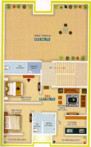 Project Image of 830.0 - 887.0 Sq.ft 2 BHK Apartment for buy in DPR Katyayani Villa 1 and 2