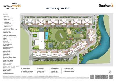 Project Image of 407.0 - 750.0 Sq.ft 1 BHK Apartment for buy in Sunteck World