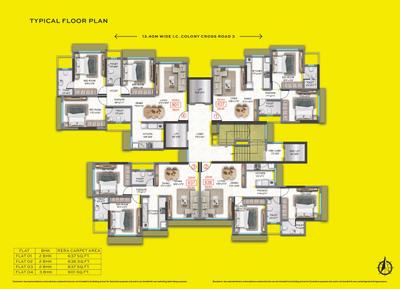 Project Image of 636.0 - 901.0 Sq.ft 2 BHK Apartment for buy in Rishabraj Astral