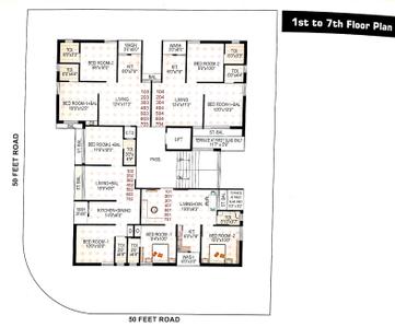 Project Image of 390.0 - 434.0 Sq.ft 2 BHK Apartment for buy in Dangar Titanium Heights