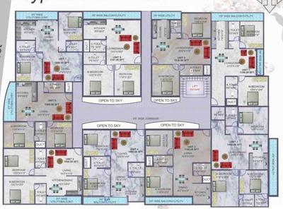 Project Image of 1030.0 - 1400.0 Sq.ft 2 BHK Apartment for buy in BSR Akshaya Residency