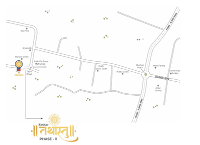 Project Image of 668.76 - 954.76 Sq.ft 2 BHK Apartment for buy in Shree Tathastu Phase III
