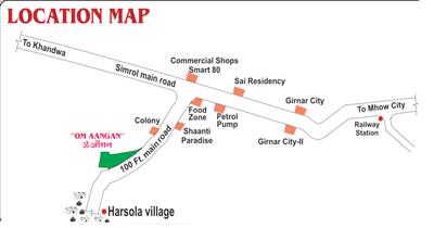 Vasundhara Om Aangan Location Plan 1