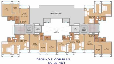 Project Image of 421.62 - 623.45 Sq.ft 1 BHK Apartment for buy in Indo Asian Signature