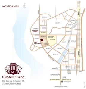 Project Image of 1200 Sq.ft 3 BHK Apartment / Flat for sale in Ghansoli for Rs. 30000000