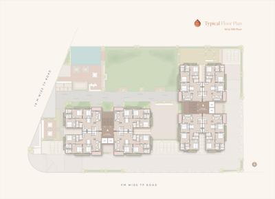 Project Image of 948.0 - 1132.0 Sq.ft 3 BHK Apartment for buy in Narayan Aria