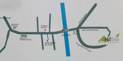 Project Image of 0.0 - 410.0 Sq.ft 1 BHK Apartment for buy in Supreme Hill Side Residency Wing A B And C