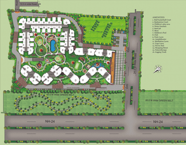 Project Image of 630 Sq.ft 1 BHK Apartment / Flat for sale in Lal Kuan for Rs. 4095000