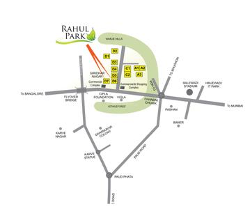 Project Image of 1000 Sq.ft 2 BHK Apartment / Flat for sale in Warje for Rs. 12000000