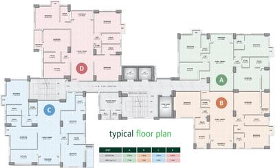 Project Image of 1700.0 - 2100.0 Sq.ft 3 BHK Apartment for buy in Kaypee Oriental Palms