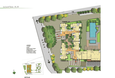 Project Image of 1358.0 - 2524.0 Sq.ft 2 BHK Apartment for buy in Prestige Jade Pavilion
