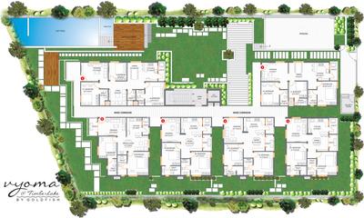Project Image of 1201.0 - 1658.0 Sq.ft 2 BHK Apartment for buy in Goldfish Vyoma
