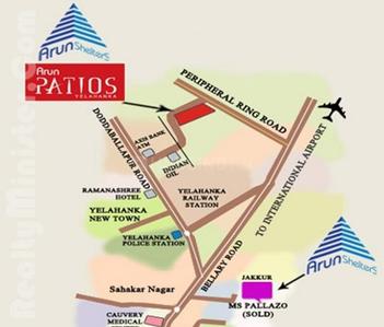 Project Image of 700.0 - 1280.0 Sq.ft 1 BHK Apartment for buy in Arun Patios