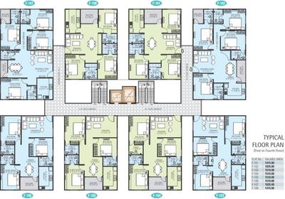 Project Image of 1415.0 - 2100.0 Sq.ft 3 BHK Apartment for buy in Krishna Alankar Residency