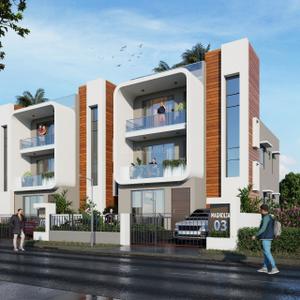 Project Image of 1538.0 - 1881.0 Sq.ft 3 BHK Bungalow for buy in Shrachi Magnolia Renaissance