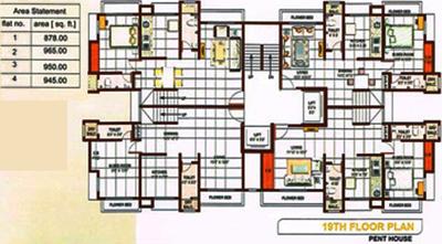 Project Image of 571.0 - 633.0 Sq.ft 2 BHK Apartment for buy in VA Suraj Rama Heights