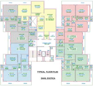 Project Image of 896.95 - 1185.0 Sq.ft 2 BHK Apartment for buy in Bombay Sahil Exotica