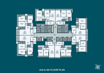 Project Image of 675.0 - 1179.94 Sq.ft 2 BHK Apartment for buy in Jaydeep Mark
