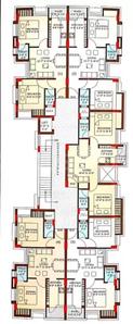 Project Image of 417.0 - 442.0 Sq.ft 2 BHK Apartment for buy in Vrundavan Heights