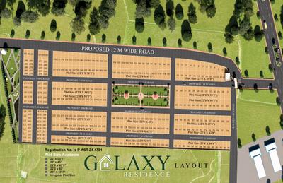 Project Image of 344.88 - 1826.21 Sq.ft Residential Plot Plot for buy in Galaxy Residence