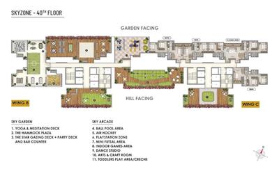 Project Image of 457.0 - 663.0 Sq.ft 1 BHK Apartment for buy in Ashar Arize Tower B And C