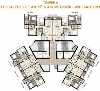 Project Image of 1058 Sq.ft 3 BHK Apartment / Flat for sale in Mulund East for Rs. 34500000