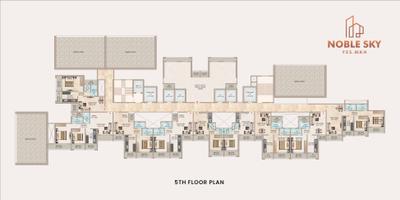 Project Image of 308.06 - 640.45 Sq.ft 1 BHK Apartment for buy in Paradise Noble Sky