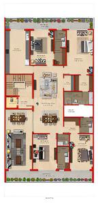 Vridhi Swastik Floors Vridhi Swastik Floors Cluster Plan from 1st to 4th Floor 1