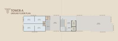 Project Image of 230.67 - 981.02 Sq.ft 3 BHK Apartment for buy in Ved Trident by Courtyard