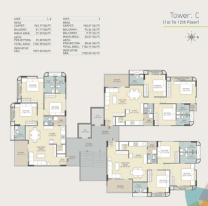 Project Image of 785.45 - 965.97 Sq.ft 2 BHK Apartment for buy in Samanvay Saatvik