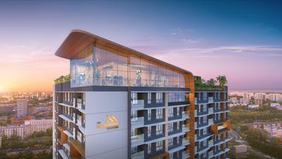Project Image of 457.0 - 752.0 Sq.ft 1 BHK Apartment for buy in The Meridian Towers