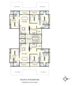 Project Image of 1000.0 - 1400.0 Sq.ft 2 BHK Apartment for buy in Kanha Enrise