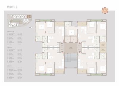 Project Image of 1647.0 - 2313.0 Sq.ft 2 BHK Apartment for buy in Adhishthan Luxuria