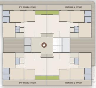 Project Image of 0.0 - 974.35 Sq.ft 3 BHK Apartment for buy in The Golden Crown 44