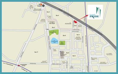 Project Image of 0.0 - 1100.0 Sq.ft 2 BHK Apartment for buy in Goodwill Pride
