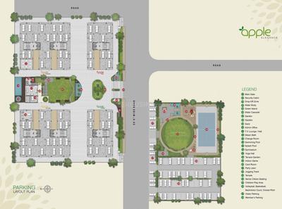 Project Image of 605.0 - 622.0 Sq.ft 2 BHK Apartment for buy in Vraj Apple Elegance