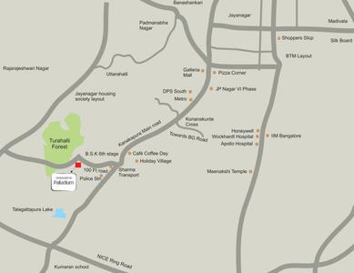 Project Image of 1130.0 - 2078.0 Sq.ft 2 BHK Apartment for buy in Shravanthi Palladium