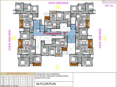 Project Image of 759.0 - 1326.0 Sq.ft 2 BHK Apartment for buy in Premanand A & B