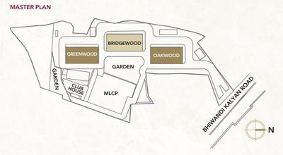 Project Image of 445.0 - 642.0 Sq.ft 1 BHK Apartment for buy in Hiranandani Kalyan Bldg A Oakwood Bldg B Bridgewood Bldg C Greenwood