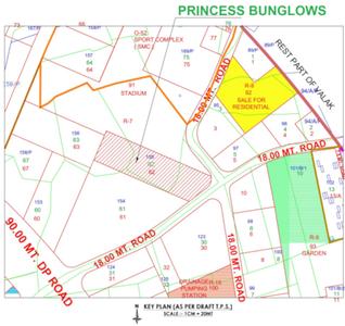 Princess Bunglows Location Plan 1
