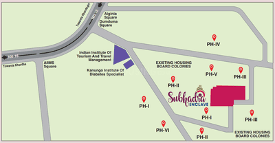 Project Image of 425.0 - 940.0 Sq.ft 1 BHK Apartment for buy in Odisha Subhadra Enclave