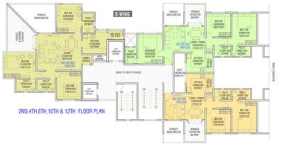 Project Image of 539.81 - 1038.29 Sq.ft 2 BHK Apartment for buy in Oxford Olympia Phase 1